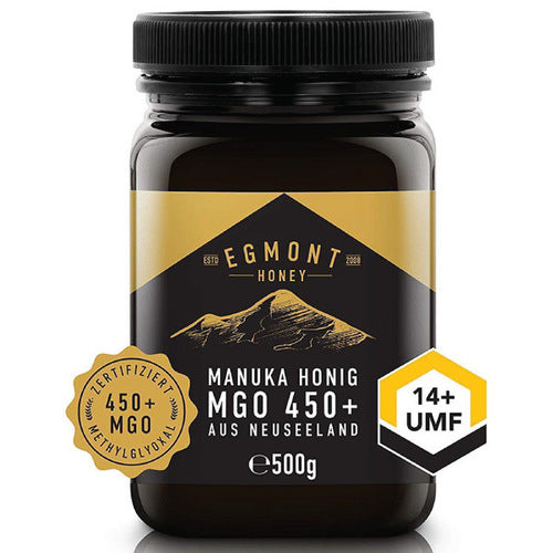 
                  
                    Manuka Honig MGO 450+ und 14+ UMF aus Neuseeland, 500g
                  
                